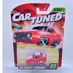 Car Tuned Series 1 1969 Chevy Camaro #03 Red NEW IN BOX